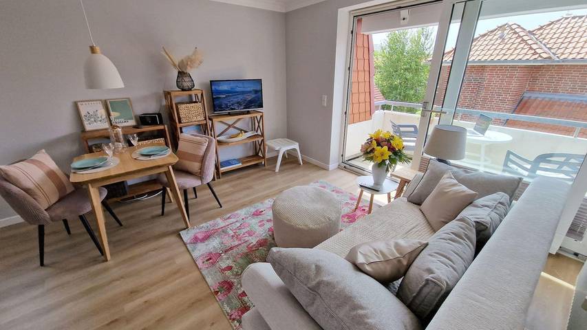 Ferienwohnung für 2 Personen, mit Balkon - 1