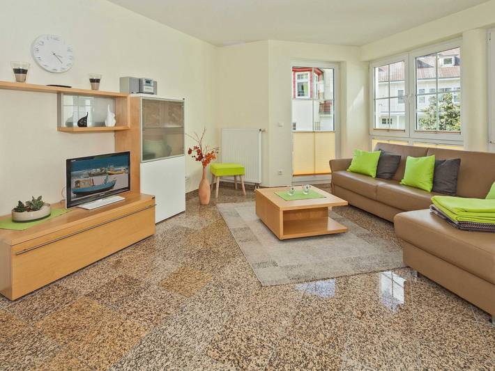 Ferienwohnung für 4 Personen, mit Balkon in Bansin - 2