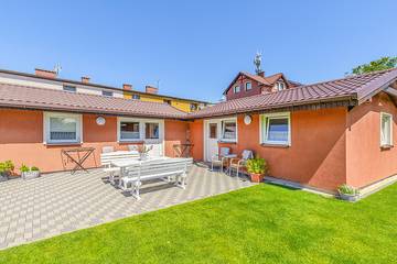 Ferienhaus für 6 Personen, mit Garten, mit Haustier in Pommern