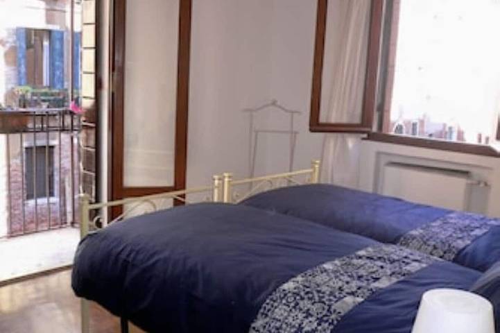 Ganze Wohnung, Wohnung mit 2 Zimmern und 4 Betten, Terrasse und Balkon mit Kanalblick in Venedig, Lagune von Venedig