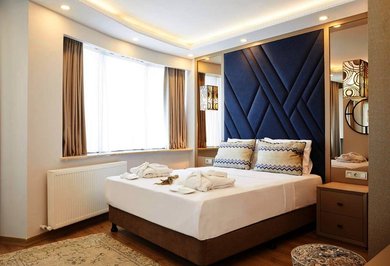 Connecting Two-Bedroom Apartments with City View in Fatih, Istanbul