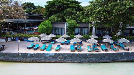 Station pour 10 personnes, avec bassin pour enfant ainsi que jardin et piscine à Chaweng Beach