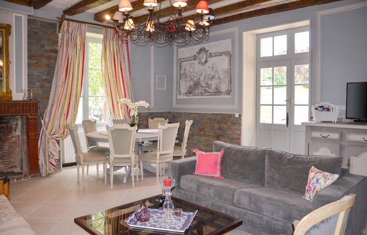Charmantes Haus in Le Blanc mit Spa und Garten in Le Blanc, Le Blanc und Umgebung