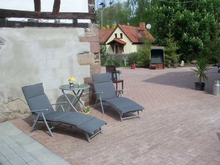 Ganze Ferienwohnung, Ferienwohnungen Mühlenhaus - Ferienwohnung Omas Stube mit 100qm, 4 Schlafzimmer, max. 8 Personen in Lauterbach, Vogelsberg Region