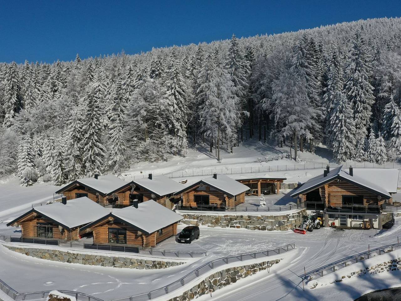 Blockhausen Luxus Chalets in Mühlviertel