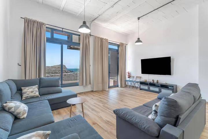 Ferienwohnung für 6 Personen, mit Ausblick und Terrasse