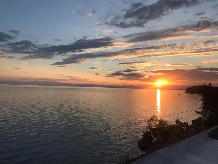 Casa sulla spiaggia per 4 persone, con panorama e balcone in Grecia