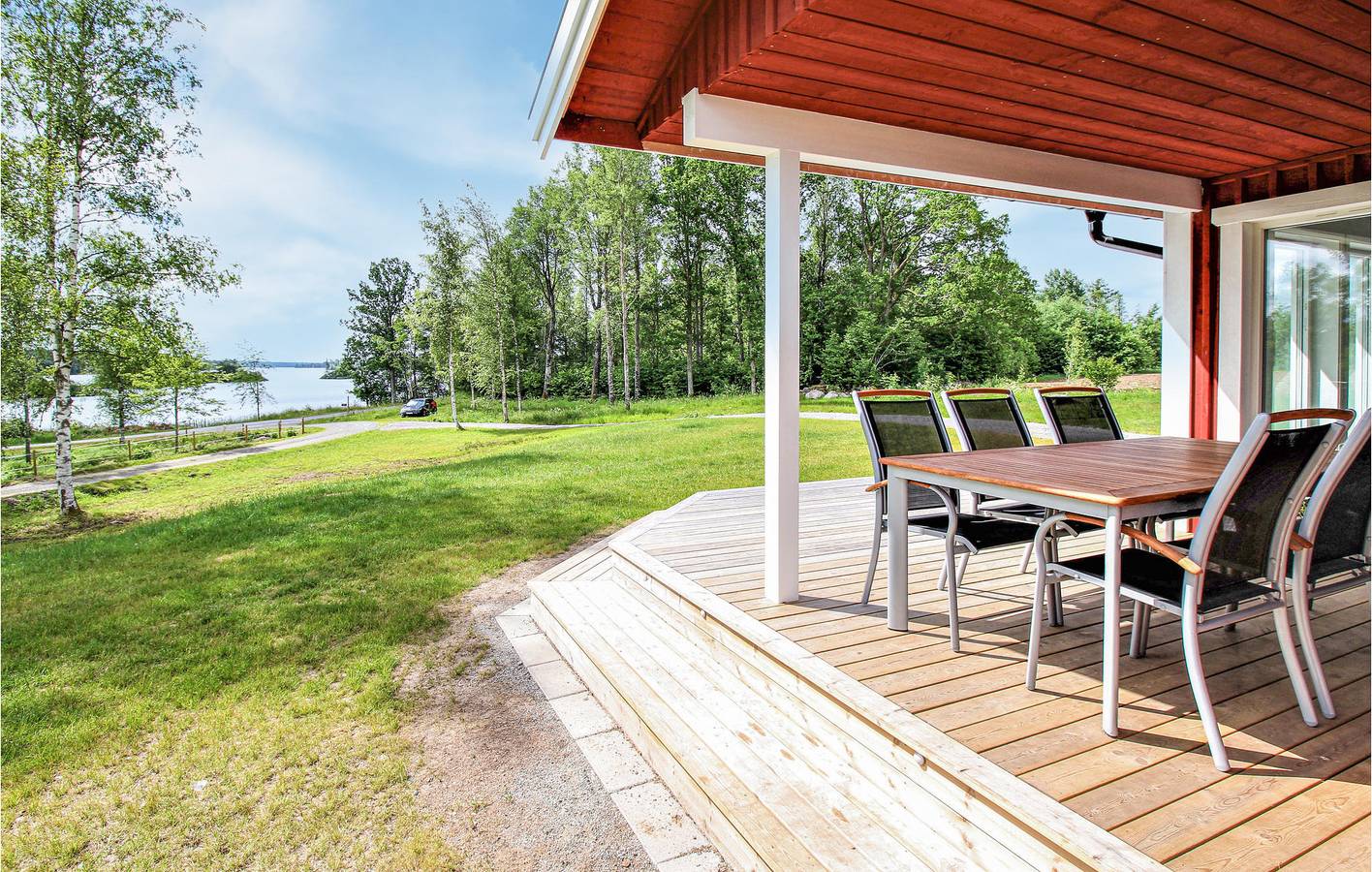 Ferienhaus für 6 Personen mit Terrasse in Lammhult, Kronoberg