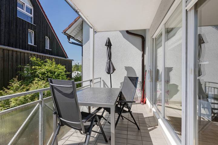 Ferienwohnung für 2 Personen, mit Balkon in Markelfingen - 3