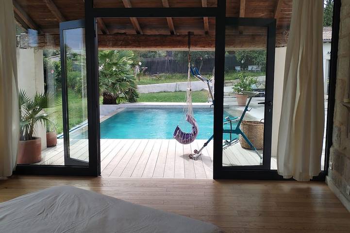 Location de vacances pour 10 personnes, avec jacuzzi et jardin, animaux acceptés à Pujaut - 2