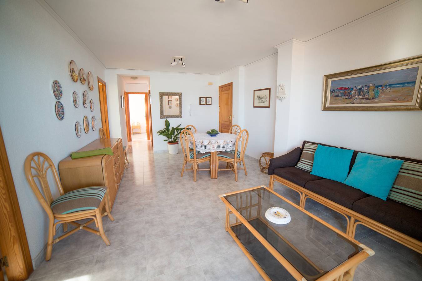 Appartement entier, Appartement 'Vistamar' avec balcon et Wi-Fi in Bellreguard, Costa de Valencia
