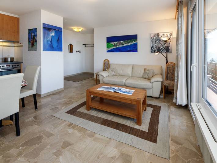 Gîte pour 3 personnes, avec Balcon à Randogne - 2