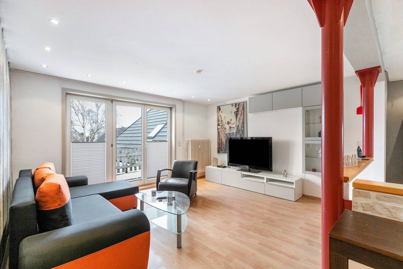 Ganze Wohnung, Apartment „Seestern“ mit Balkon und Wlan in Wester-Ohrstedt, Eider-Treene-Sorge