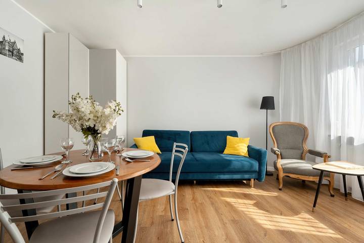 Vacation rental for 3 people, with balcony/terrace, kid friendly in Poland