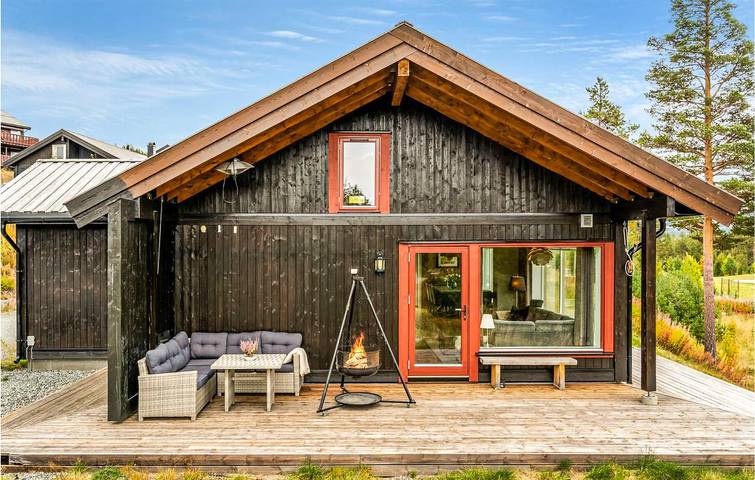 Ferienhaus für 9 Personen, mit Terrasse und Ausblick sowie Garten - 1