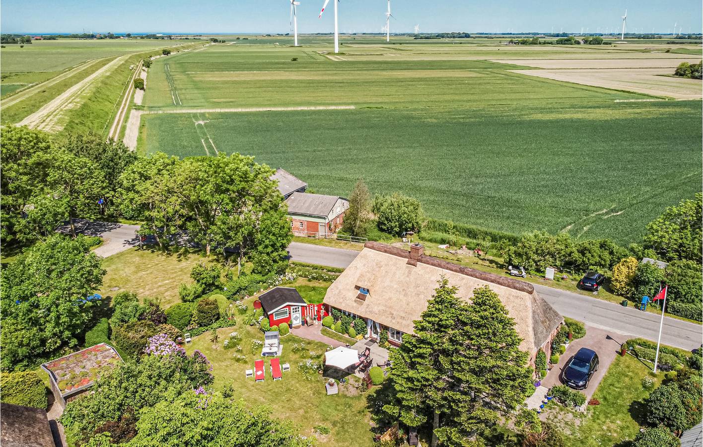 Broderswarft Garden Apartment - 1km von der Küste entfernt in Dagebüll, Nordseeküste