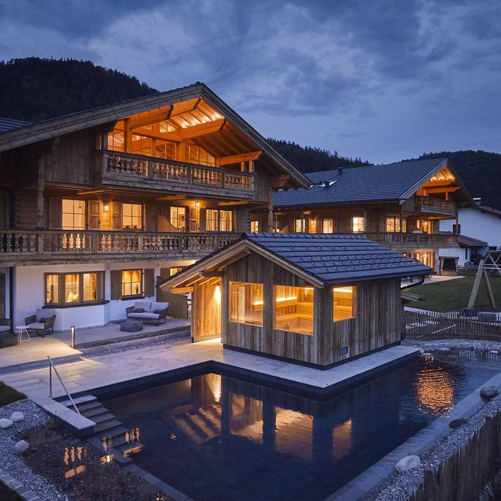 Hütte für 4 Personen, mit Sauna und Garten, mit Haustier in Reit im Winkl - 2