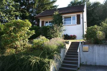 Ferienhaus für 2 Personen, mit Garten an der Bergstraße
