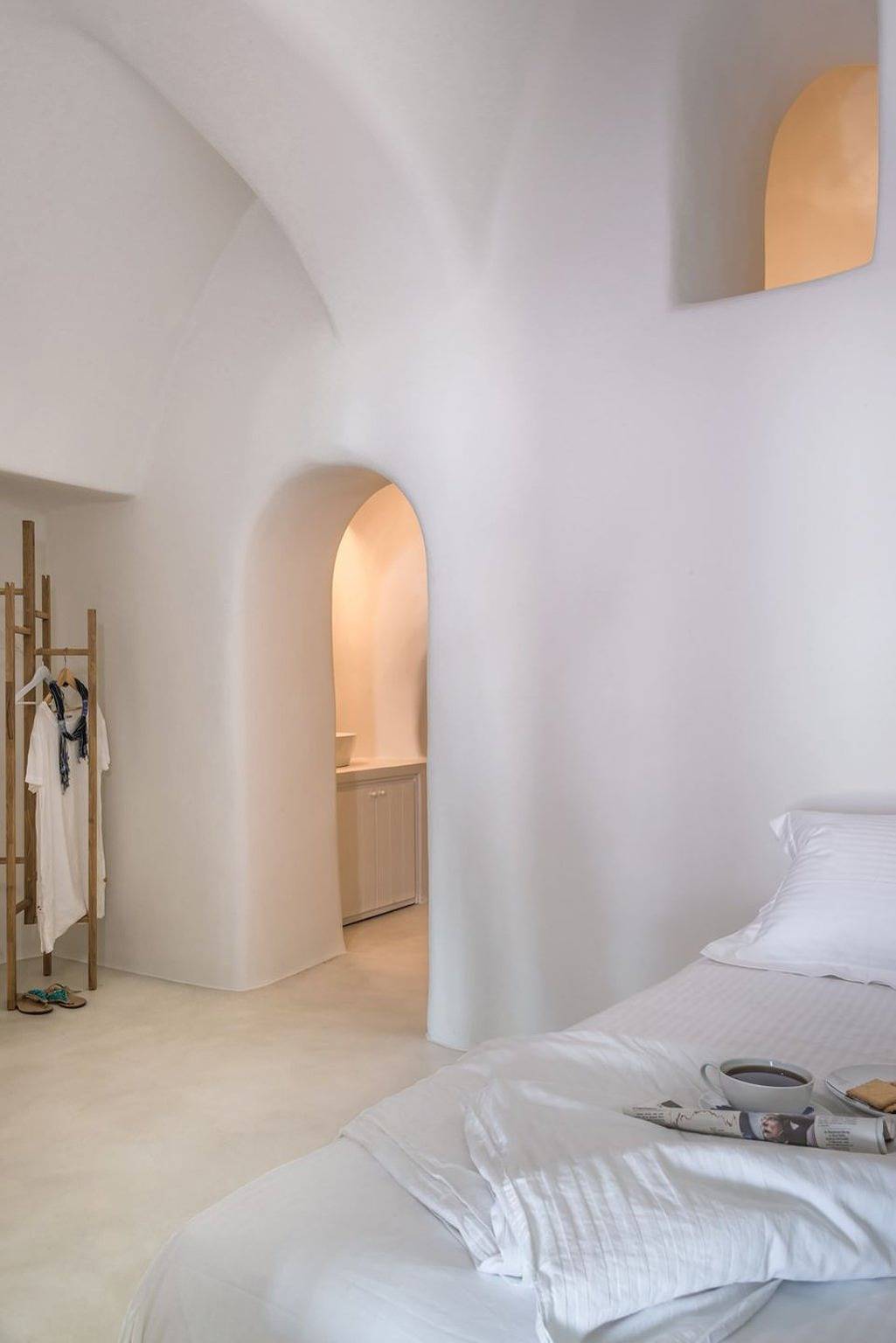 Villa für 2 Personen mit Meerblick in Ormos Ammoudiou, Oia