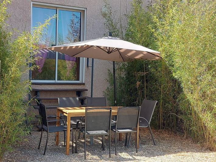 Appartement de vacances pour 6 personnes, avec jardin et terrasse