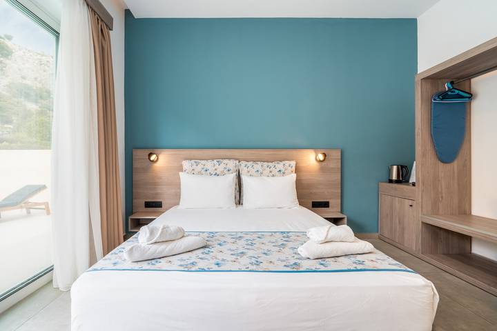 Hel lejlighed, Ferielejlighed for 2 personer med balkon in Lardos (Landsby), Rhodos