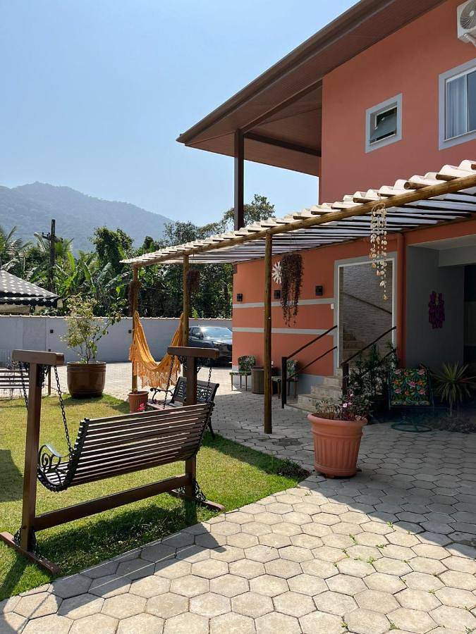 Pousadas para 2 pessoas, com vista e jardim em Praia Domingas Dias
