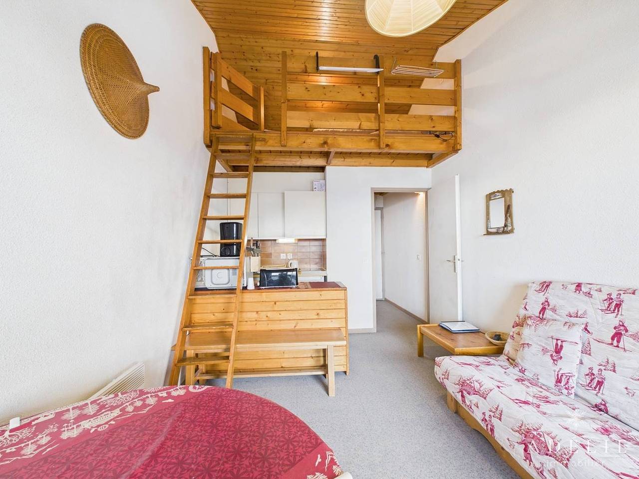 Apartamento vacacional entero, Studio Mezzanine 5 pers. La Rosiere  in La Rosière, Montvalezan