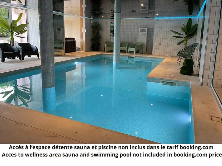Hôtel pour 2 personnes, avec Terrasse et Jardin ainsi que Piscine et Sauna