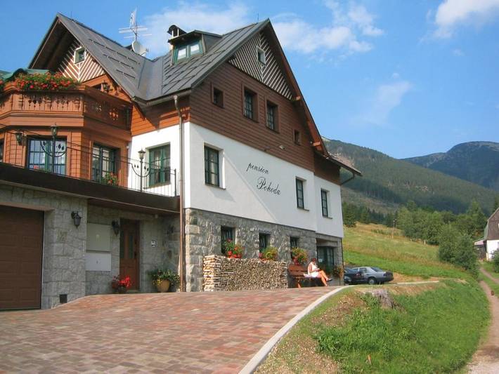 Ferienhaus für 3 Personen, mit Terrasse und Sauna sowie Ausblick in Spindlermühle - 3