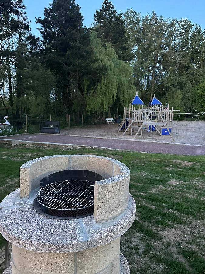 Tente pour 5 personnes, avec vue et jardin dans le Calvados - 3