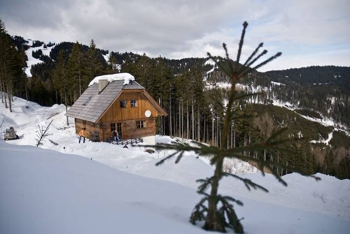 Kuhgrabenhütte in Bad Sankt Leonhard im Lavanttal, Lavanttaler Alpen