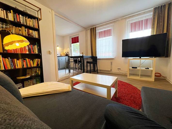 Ganze Ferienwohnung, Ferien am Strom - Objekt 154443 - Lütt Haven-Ferienwohnung Sonnenhut in Rostock, Rostock und Umgebung