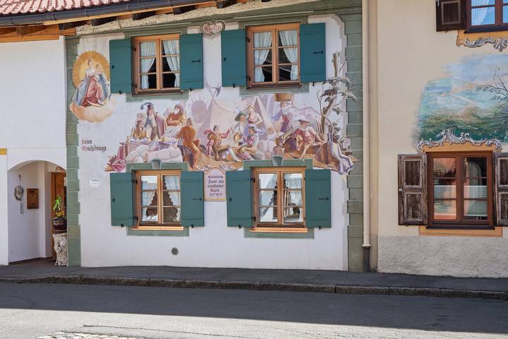 Hel enrumslägenhet, Studio för 2 Personer in Mittenwald, De Bayerska Alperna