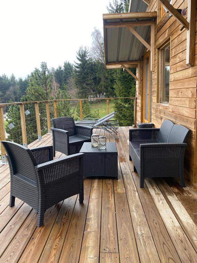 Gîte pour 4 personnes, avec vue et jardin à Champclause - 4