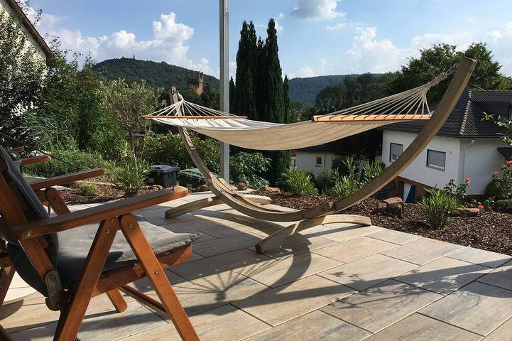 Gîte pour 2 personnes, avec Terrasse et Jardin à Neckarsteinach