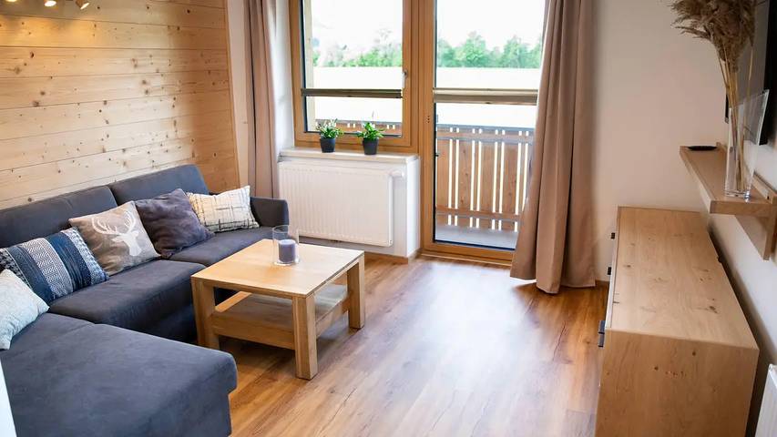 Ferienwohnung für 7 Personen, mit Garten