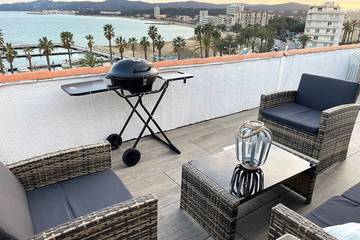 Gîte pour 4 personnes, avec terrasse, animaux acceptés dans Port Du Lavandou