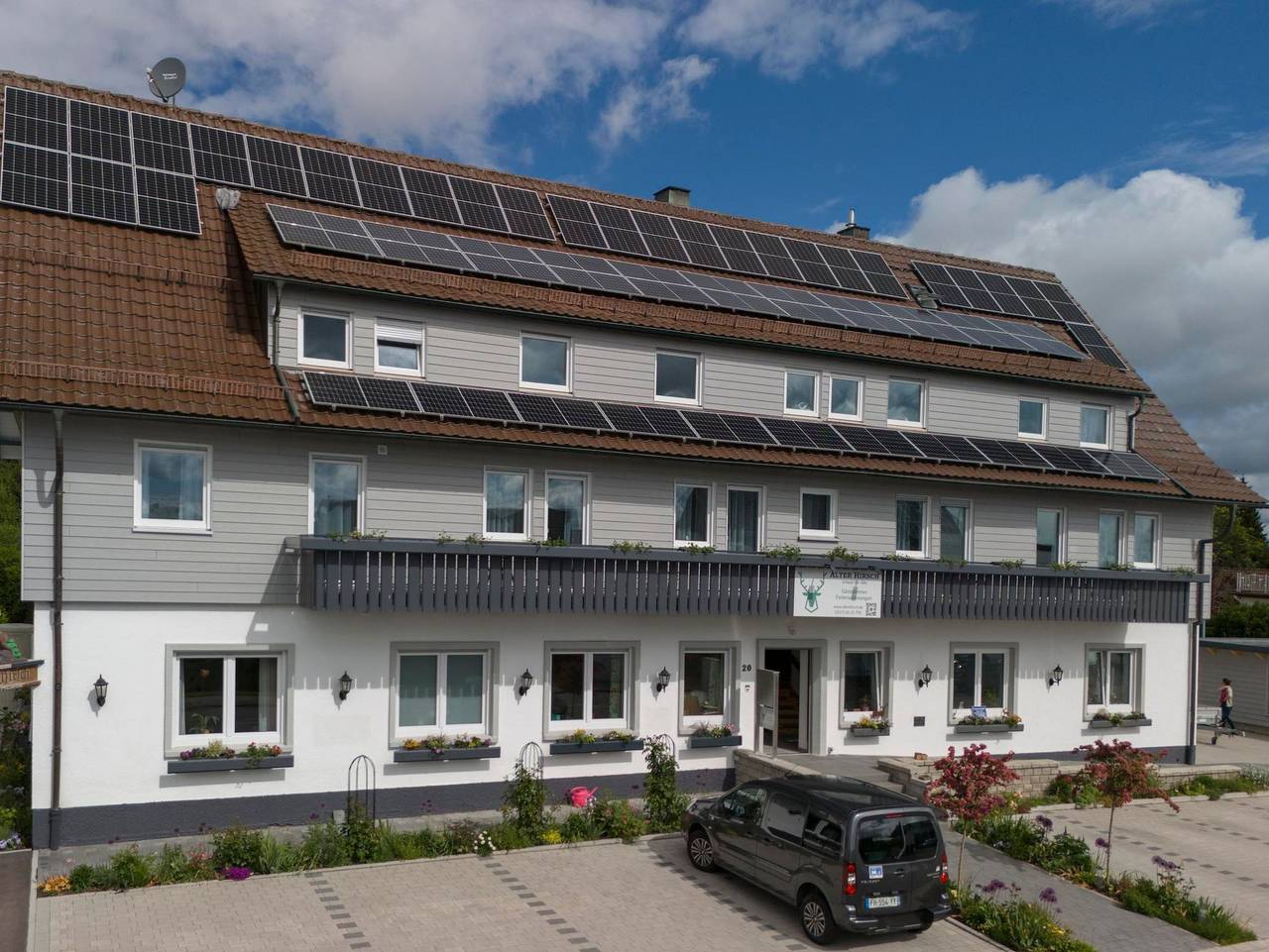 Alter Hirsch - Doppelzimmer in Pfalzgrafenweiler, Nordschwarzwald