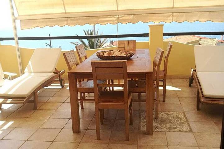 Ferienhaus für 6 Personen, mit Balkon und Garten