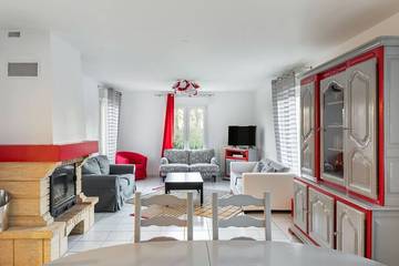 Location de vacances pour 6 personnes, avec jardin à Englesqueville-la-Percée