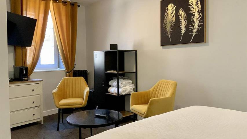 Hôtel pour 6 personnes, avec sauna ainsi que balcon et jardin à Digoin - 2