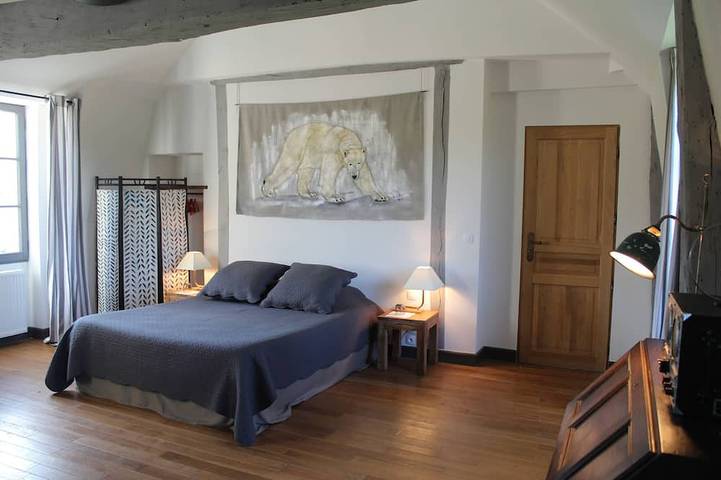 Maison d’hôte pour 2 personnes, avec Jardin à Salbris