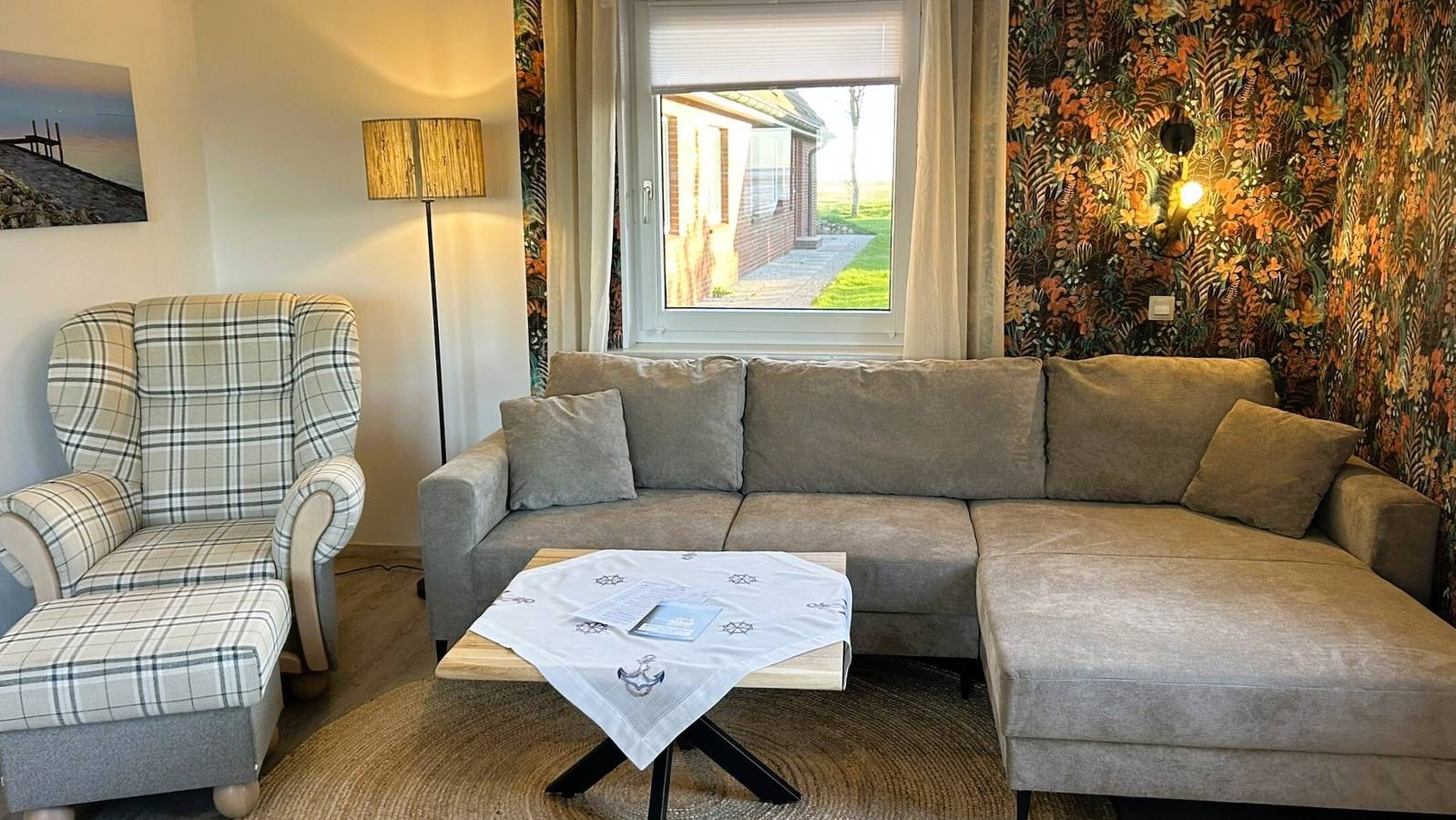 Ganze Wohnung, Fewo Föhr, in der Mitte der Hallig, direkt am Meer, Entspannung und Ruhe pur! in Langeneß, Halligen