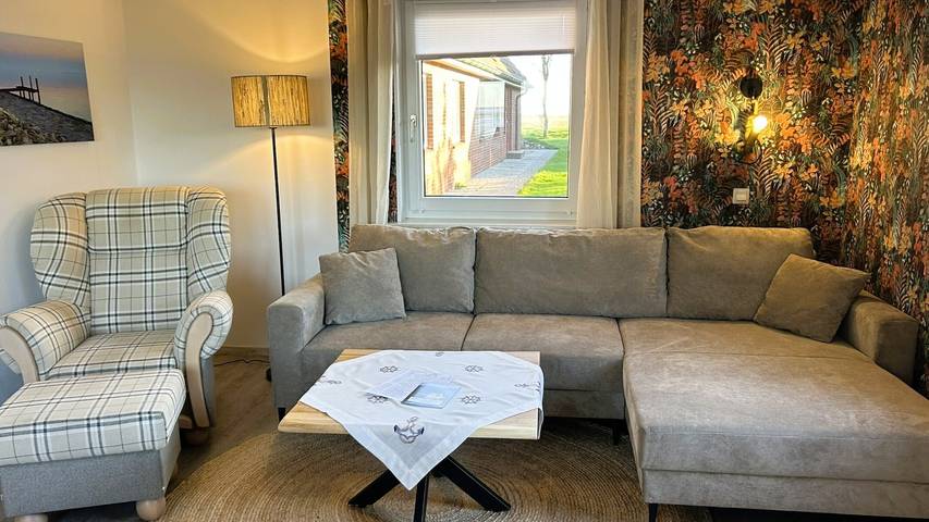 Ferienwohnung für 2 Personen, mit Garten und Seeblick auf den Halligen - 3