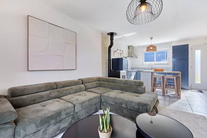 Ferienhaus für 6 Personen mit Garten in Berville-sur-Mer, Bernay und Umgebung