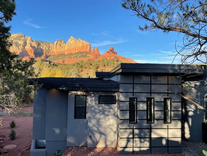 Vacation house for 7 people, with terrace and yard in Sedona