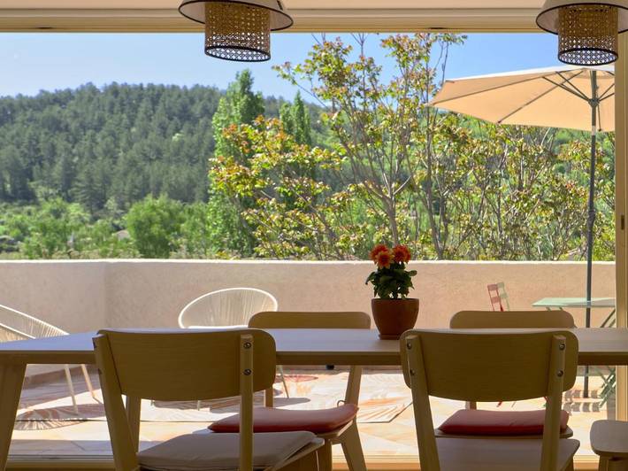 Gîte pour 7 personnes, avec vue et terrasse à Riez - 3