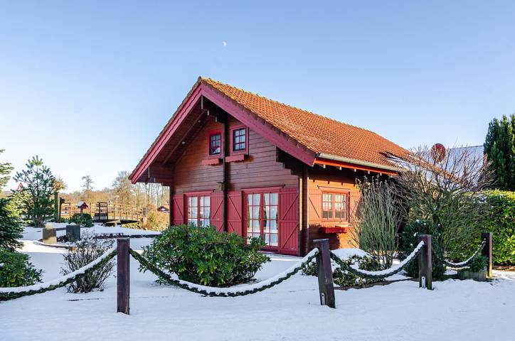 Ferienhaus für 6 Personen, mit Garten und Seeblick im Emsland