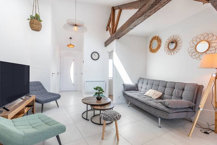 Ferienhaus 'La Goisette' mit privater Terrasse, privatem Garten und Wi-Fi in Beauvoir-sur-Mer, Vendée