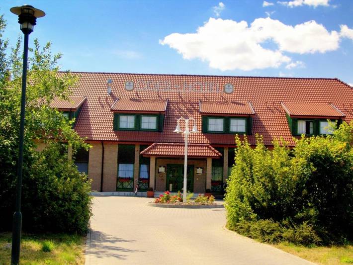 Hotel für 2 Personen, mit Terrasse und Garten sowie Ausblick in Schwedt/Oder